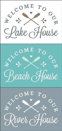 8293 - welcome to our - The Stencilsmith