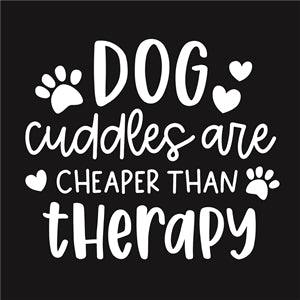 8309 - dog cuddles - The Stencilsmith