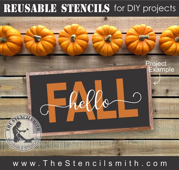 8314 - hello (seasons) - The Stencilsmith