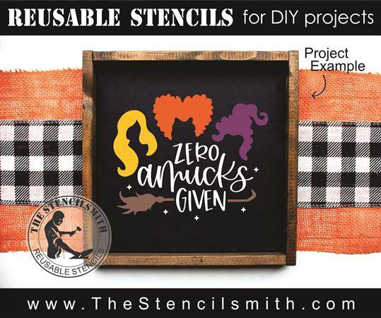 8316 - zero amucks given - The Stencilsmith