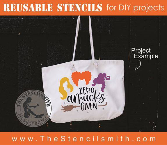 8316 - zero amucks given - The Stencilsmith