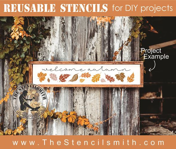 8320 - welcome autumn - The Stencilsmith