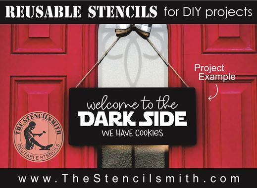 8344 - welcome to the dark side - The Stencilsmith