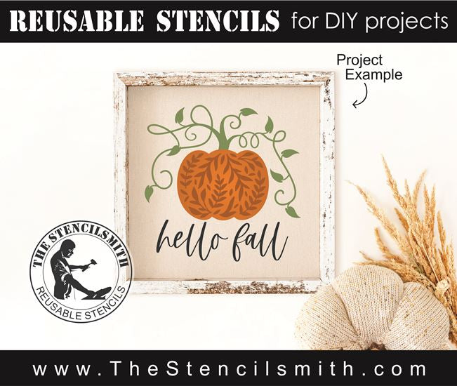 8352 - hello fall - The Stencilsmith