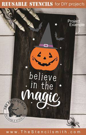 8356 - believe in the magic - The Stencilsmith