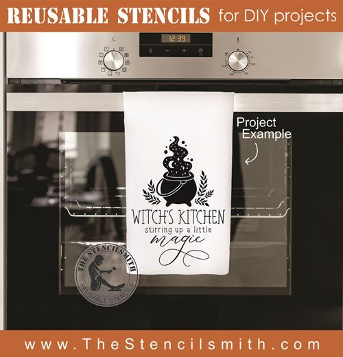 8373 - Witch's Kitchen - The Stencilsmith