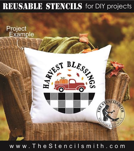 8380 - Harvest Blessings - The Stencilsmith