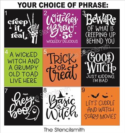 8379 - Halloween minis - The Stencilsmith