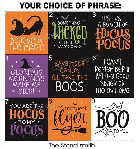 8381 - Halloween minis - The Stencilsmith