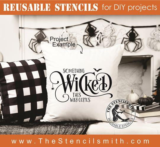 8385 - something WICKED this way comes - The Stencilsmith