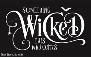 8385 - something WICKED this way comes - The Stencilsmith