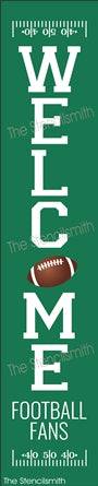 8390 - Welcome football fans - The Stencilsmith