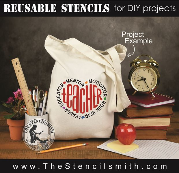 8397 - teacher - The Stencilsmith