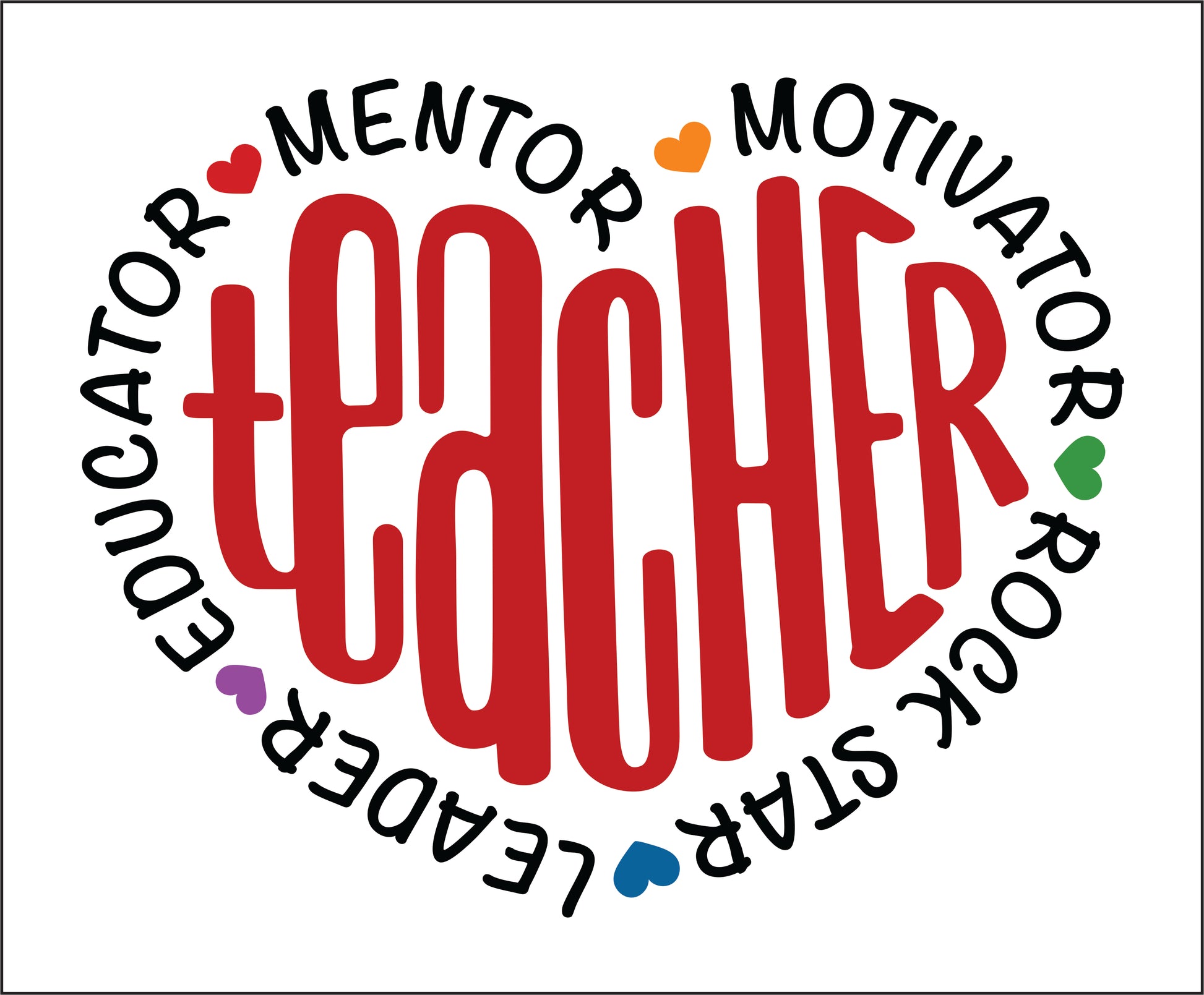 8397 - teacher - The Stencilsmith