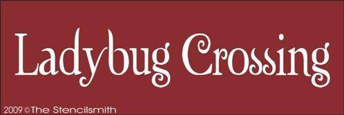 840 - Ladybug Crossing - The Stencilsmith