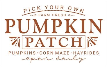 8416 - Pumpkin Patch - The Stencilsmith