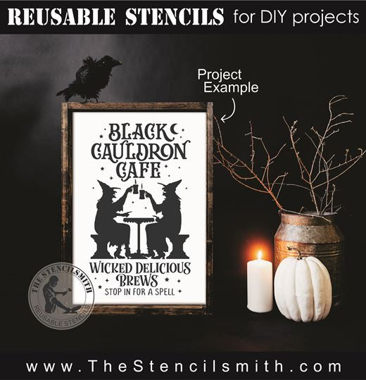 8417 - Black Cauldron Cafe - The Stencilsmith