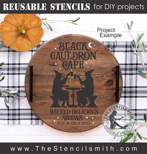 8417 - Black Cauldron Cafe - The Stencilsmith