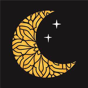 8422 - mandala moon - The Stencilsmith