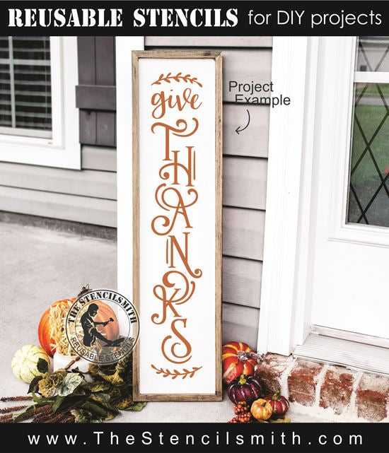 8433 - give thanks - The Stencilsmith
