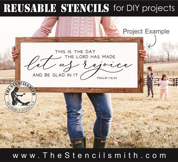 8438 - this is the day the Lord has made - The Stencilsmith