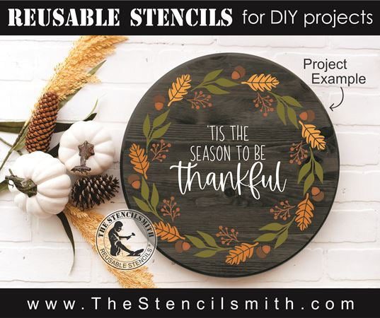 8446 - 'tis the season to be thankful - The Stencilsmith