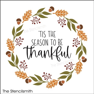 8446 - 'tis the season to be thankful - The Stencilsmith