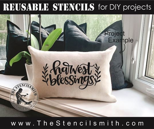 8447 - harvest blessings - The Stencilsmith