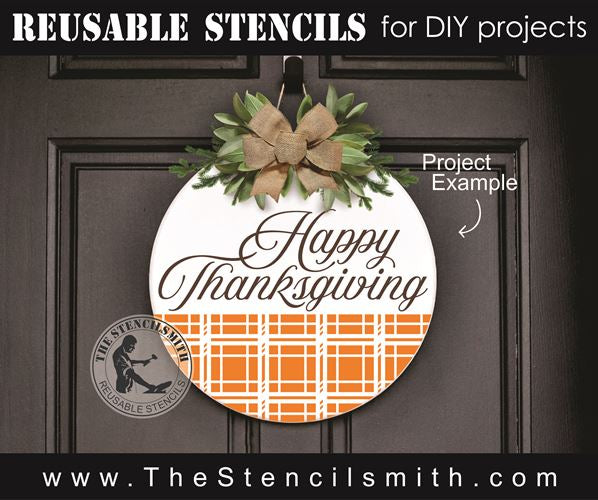 8457 - Happy Thanksgiving - The Stencilsmith