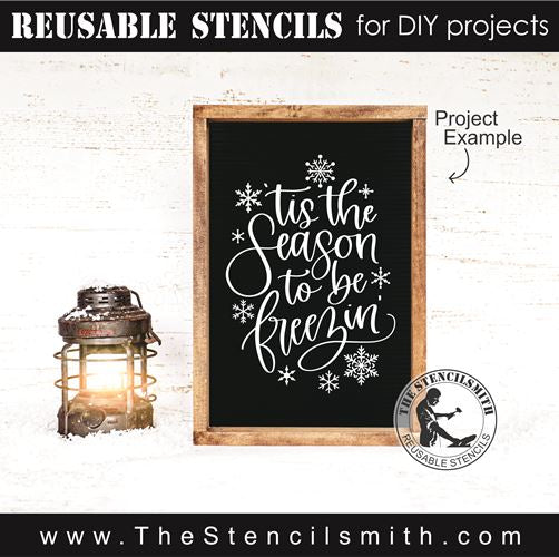 8464 - 'tis the season to be freezin' - The Stencilsmith