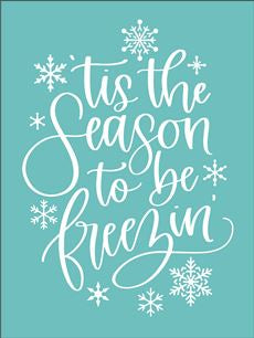 8464 - 'tis the season to be freezin' - The Stencilsmith