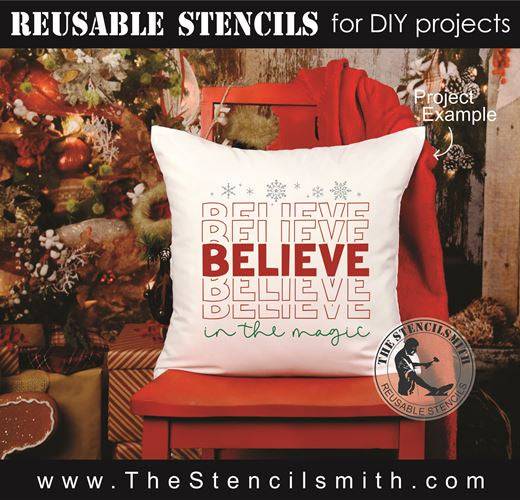 8484 - BELIEVE - The Stencilsmith