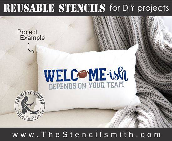 8496 - welcome-ish depends on your team - The Stencilsmith