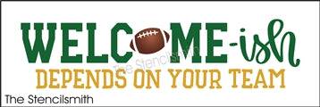 8496 - welcome-ish depends on your team - The Stencilsmith