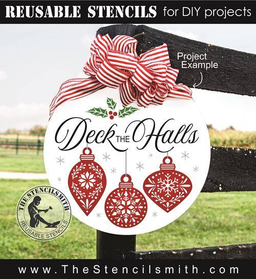 8512 - Deck the Halls - The Stencilsmith