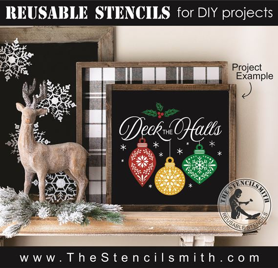 8512 - Deck the Halls - The Stencilsmith