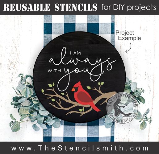 8517 - I am always with you - The Stencilsmith