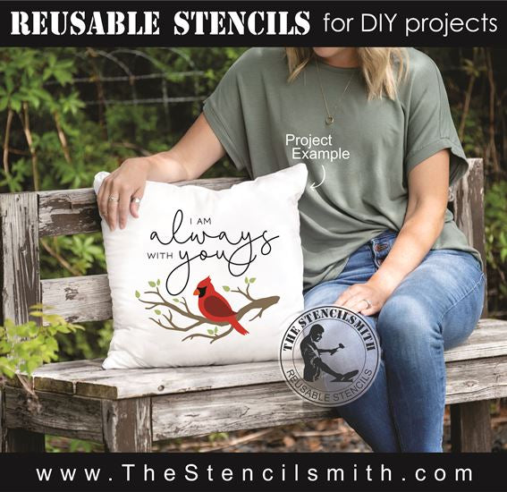 8517 - I am always with you - The Stencilsmith