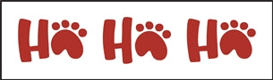 8525 - HOHOHO (paws) - The Stencilsmith