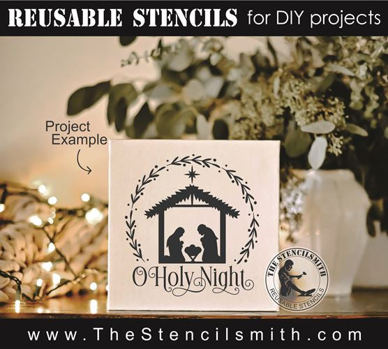 8530 - O holy night - The Stencilsmith