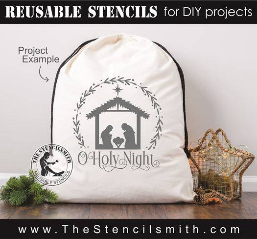 8530 - O holy night - The Stencilsmith