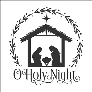 8530 - O holy night - The Stencilsmith