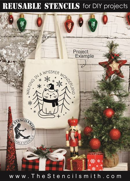 8531 - whisker wonderland - The Stencilsmith