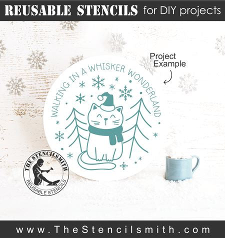 8531 - whisker wonderland - The Stencilsmith