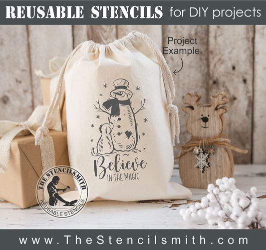 8533 - believe in the magic - The Stencilsmith