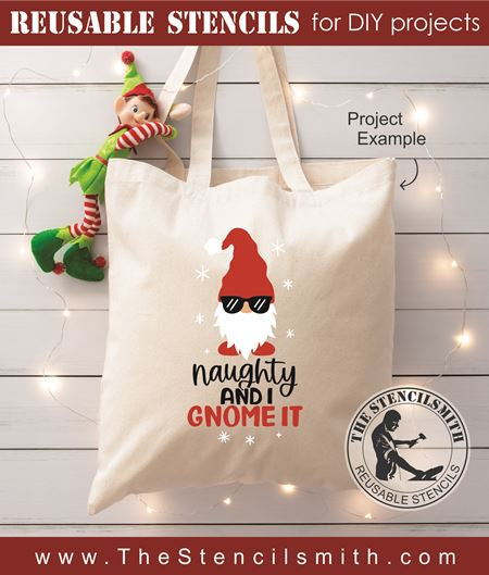 8534 - naughty and I gnome it - The Stencilsmith