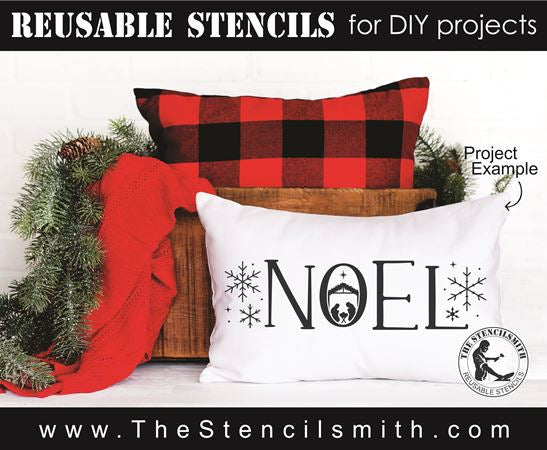 8539 - NOEL (manger) - The Stencilsmith
