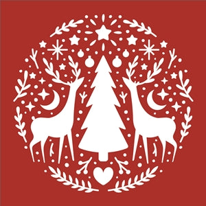 8560 - Christmas deer - The Stencilsmith