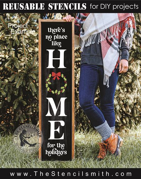 8565 - there's no place like home for - The Stencilsmith