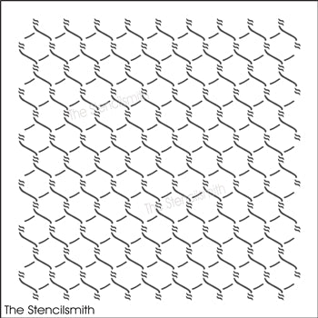 8567 - chicken wire - The Stencilsmith